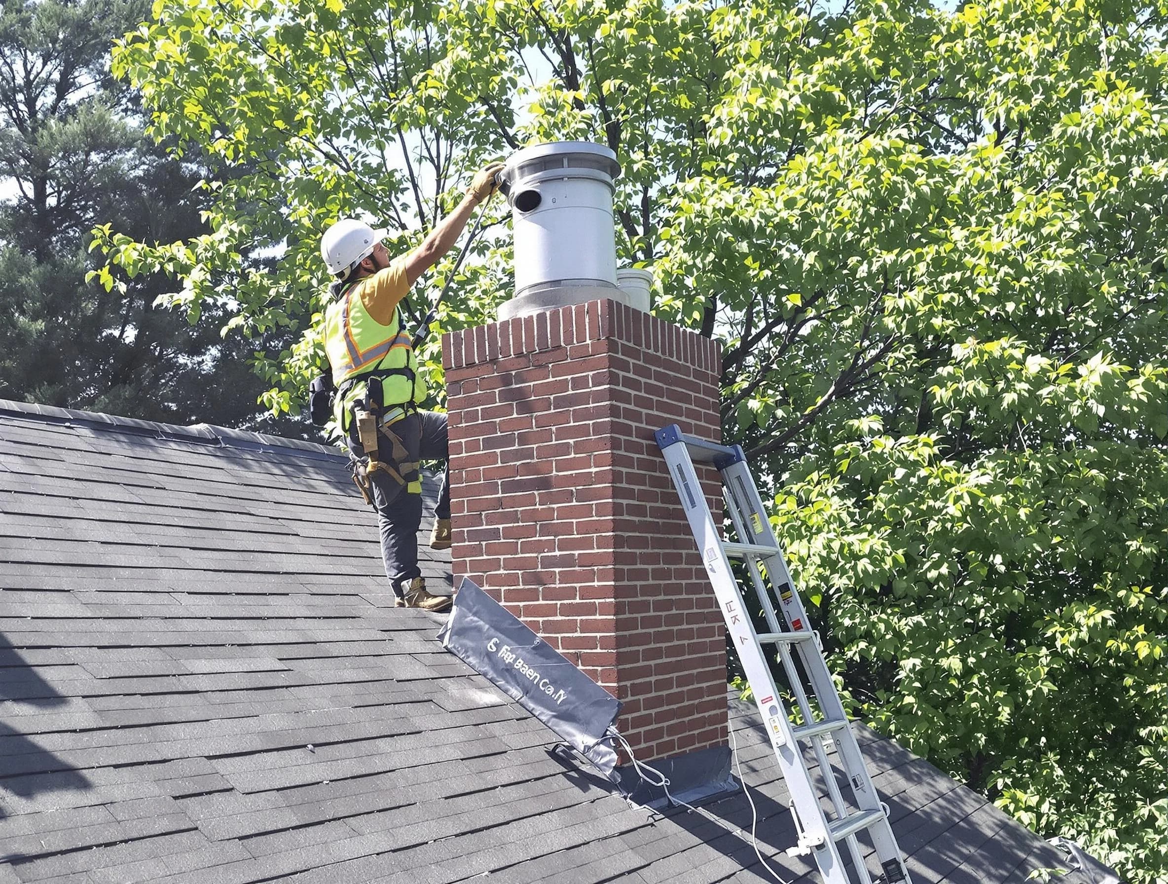 Chimney liner inspection by Gresham Park Chimney Sweep in Gresham Park, GA