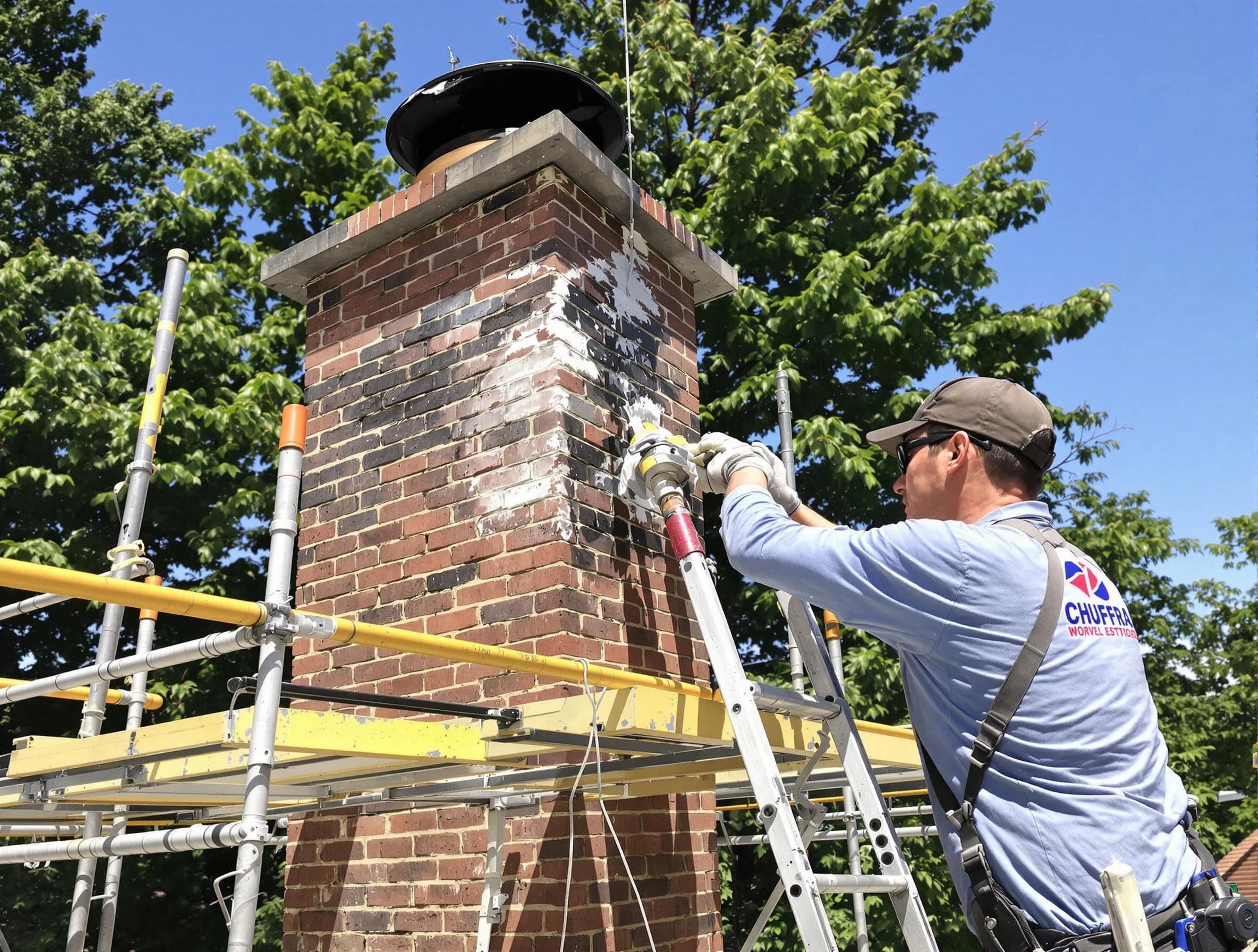 Structural chimney repair by Gresham Park Chimney Sweep in Gresham Park, GA