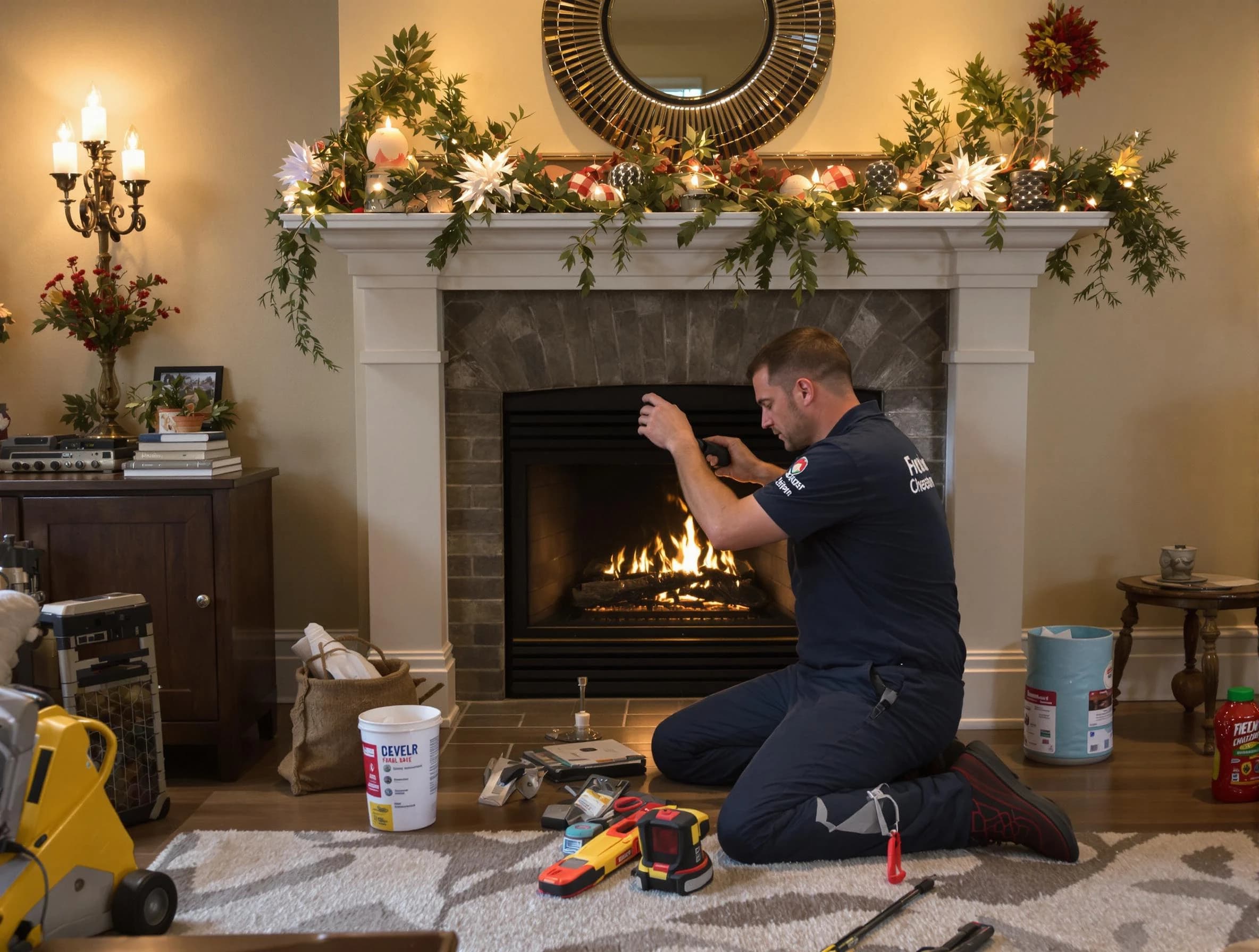 Gresham Park Chimney Sweep offering fireplace maintenance services in Gresham Park, GA