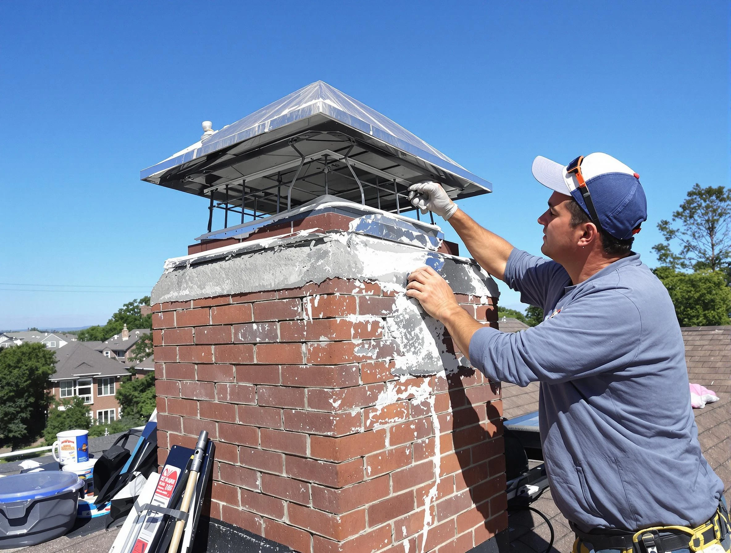 Chimney Crown Services service in Gresham Park, GA