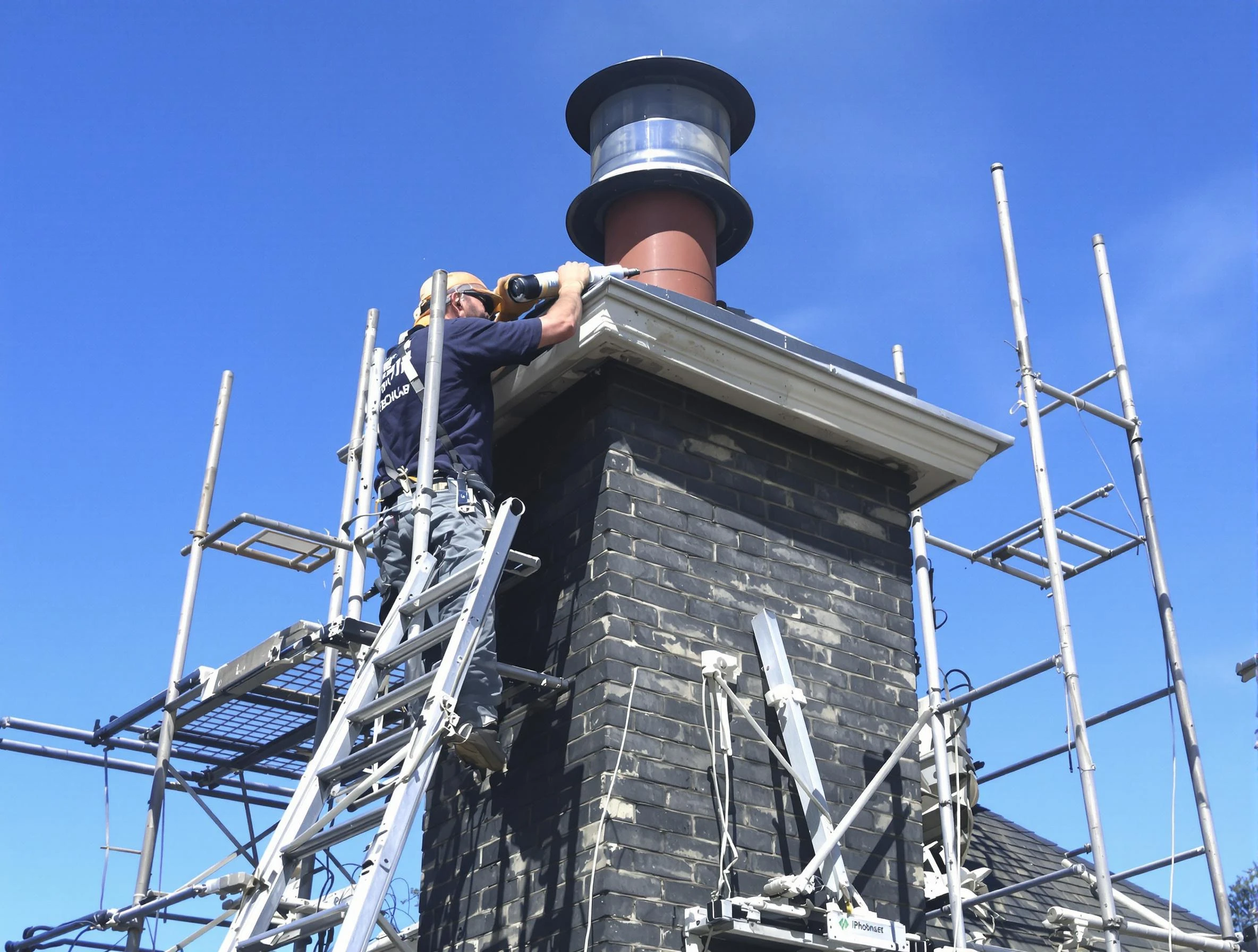 Sturdy chimney crown finished by Gresham Park Chimney Sweep in Gresham Park, GA